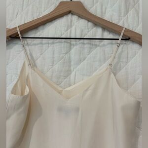 Elegant Cream Spaghetti Strap Camisole, sz XS, Banana Republic
